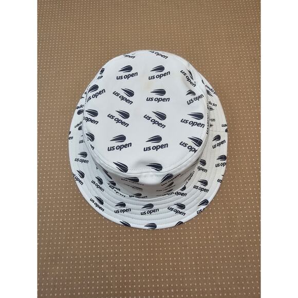 US Open Bucket Hat Multi-logo One Size White - Picture 4 of 10